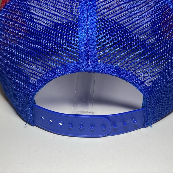 MLB Montreal Expos Size Med/Large ANNCO Tri-Color Mesh Snapback Trucker RARE - Picture 15 of 16